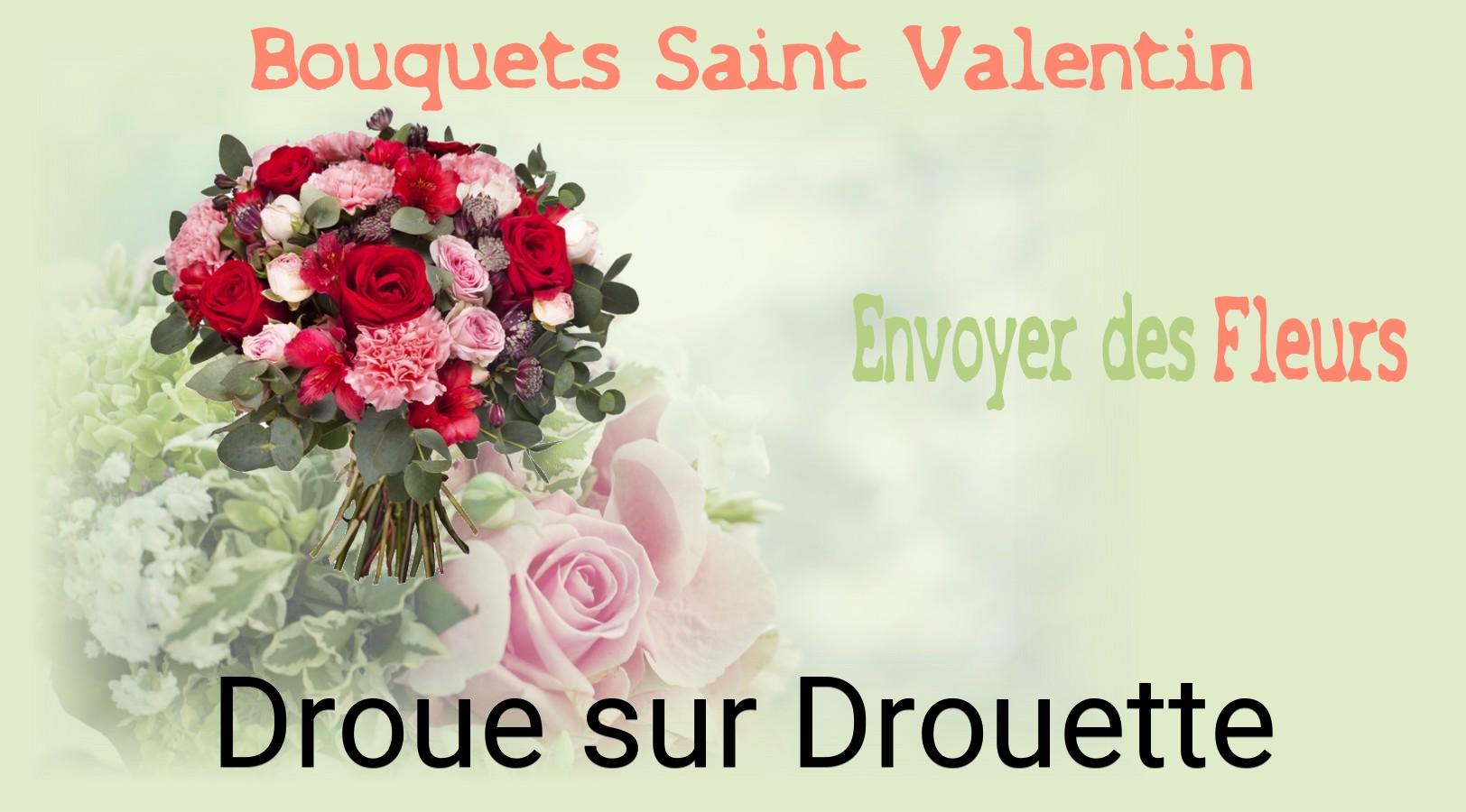 Roses de Saint-Valentin livrées à Droue-sur-Drouette